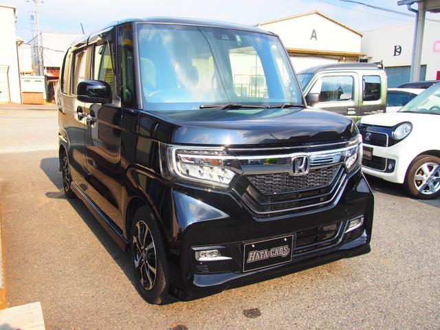 Ｎ－ＢＯＸカスタム Ｇ・ＥＸホンダセンシング　ギャザーズ８インチナビ　Ｂｌｕｅｔｏｏｔｈ接続　バックカメラ　ＥＴＣ　前後ドラレコ　両側パワースライドドア　クルーズコントロール　ＵＳＢポート　ＬＥＤヘッドライト　純正１４インチアルミ　修復歴なし（2枚目）