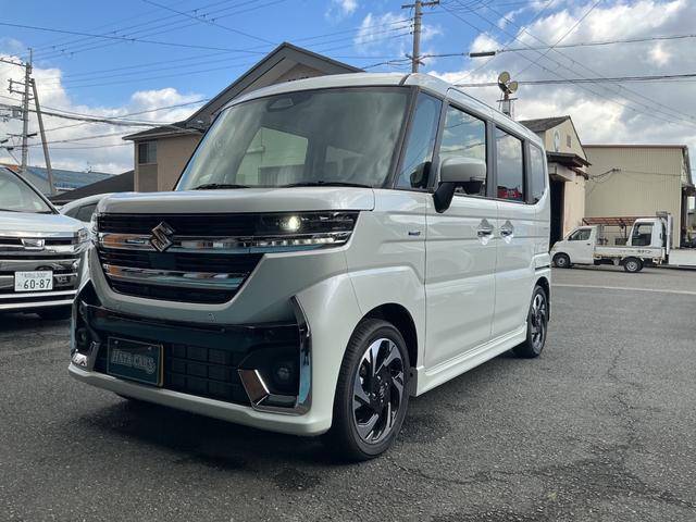 スペーシアカスタム ハイブリッドXS 登録済未使用車 全方位モニター付メモリーナビ 両側パワースライドドア Bluetooth TV スマートキー LEDヘッドライト 純正アルミホイール スズキセーフティ(36枚目)