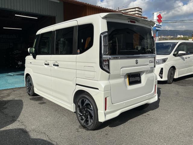 スペーシアカスタム ハイブリッドXS 登録済未使用車 全方位モニター付メモリーナビ 両側パワースライドドア Bluetooth TV スマートキー LEDヘッドライト 純正アルミホイール スズキセーフティ(40枚目)