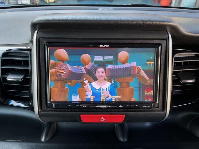 Ｎ－ＢＯＸカスタム Ｇ　ＳＳパッケージ　社外ナビ　ＴＶ　ＥＴＣ　両側パワースライドドア　ディスチャージヘッドライト　フォグランプ　純正１４インチアルミホイール　修復歴無し（9枚目）