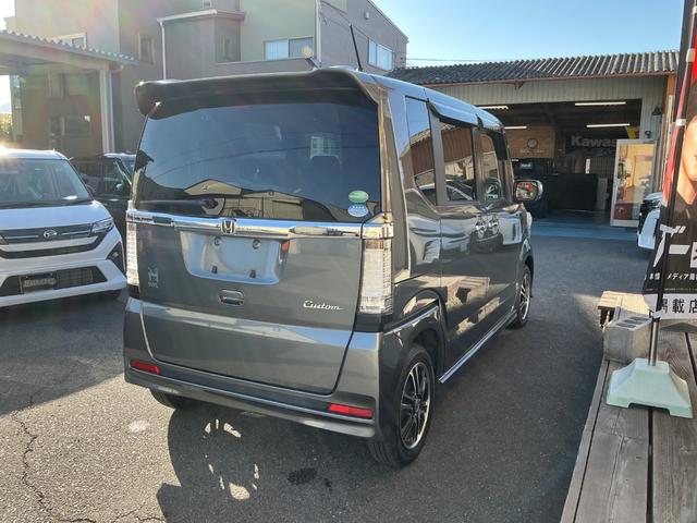 Ｎ－ＢＯＸカスタム Ｇ　ＳＳパッケージ　社外ナビ　ＴＶ　ＥＴＣ　両側パワースライドドア　ディスチャージヘッドライト　フォグランプ　純正１４インチアルミホイール　修復歴無し（32枚目）