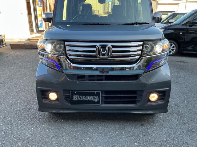 Ｎ－ＢＯＸカスタム Ｇ　ＳＳパッケージ　社外ナビ　ＴＶ　ＥＴＣ　両側パワースライドドア　ディスチャージヘッドライト　フォグランプ　純正１４インチアルミホイール　修復歴無し（33枚目）