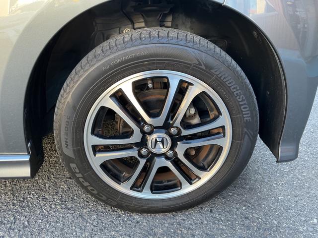 Ｎ－ＢＯＸカスタム Ｇ　ＳＳパッケージ　社外ナビ　ＴＶ　ＥＴＣ　両側パワースライドドア　ディスチャージヘッドライト　フォグランプ　純正１４インチアルミホイール　修復歴無し（37枚目）