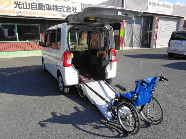 タント スローパー L-SA3 脱着可能リヤシート付4人乗り 電動ウインチ 純正ナビTV(9枚目)