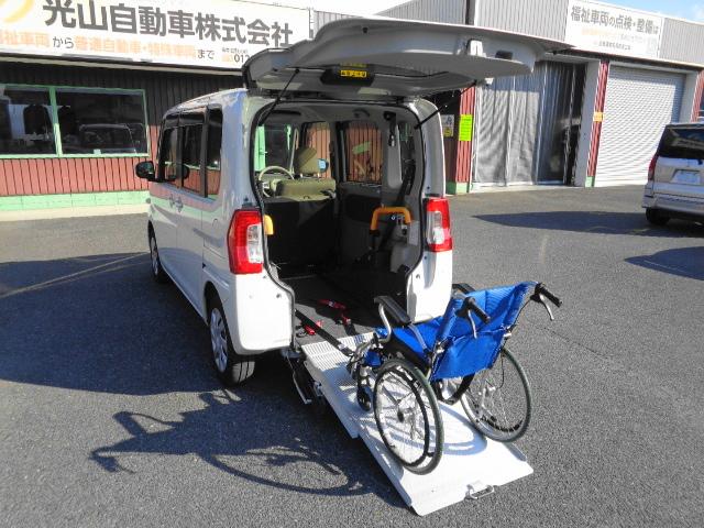 タント スローパー L-SA3 脱着可能リヤシート付4人乗り 電動ウインチ 純正ナビTV(10枚目)