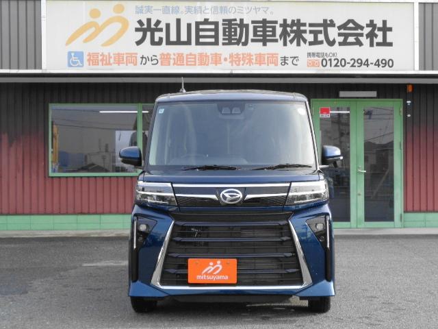 タント カスタムＲＳ　スローパー　リヤシート付４人乗り　前倒し機能付スロープ　両側電動スライドドア　純正１０インチナビＴＶ　ドラレコ　ＥＴＣ　　ターボ（6枚目）