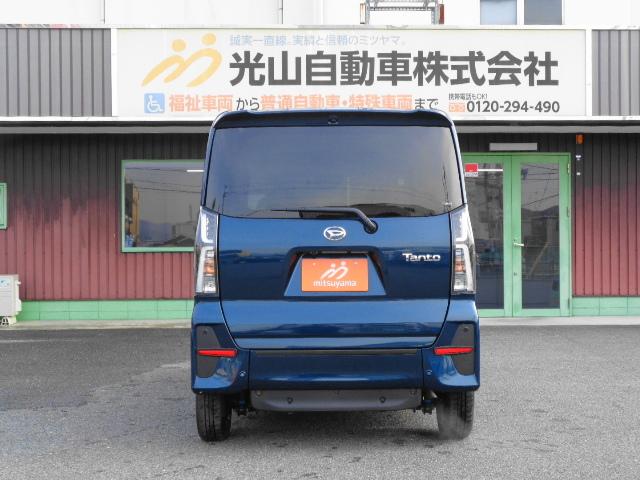タント カスタムＲＳ　スローパー　リヤシート付４人乗り　前倒し機能付スロープ　両側電動スライドドア　純正１０インチナビＴＶ　ドラレコ　ＥＴＣ　　ターボ（7枚目）