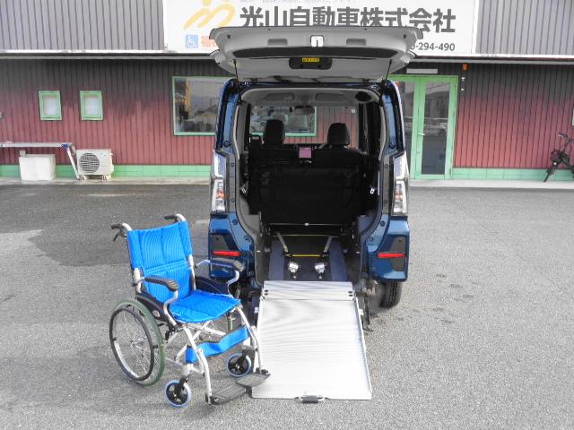 タント カスタムＲＳ　スローパー　リヤシート付４人乗り　前倒し機能付スロープ　両側電動スライドドア　純正１０インチナビＴＶ　ドラレコ　ＥＴＣ　　ターボ（8枚目）