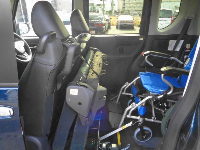 タント カスタムＲＳ　スローパー　リヤシート付４人乗り　前倒し機能付スロープ　両側電動スライドドア　純正１０インチナビＴＶ　ドラレコ　ＥＴＣ　　ターボ（16枚目）