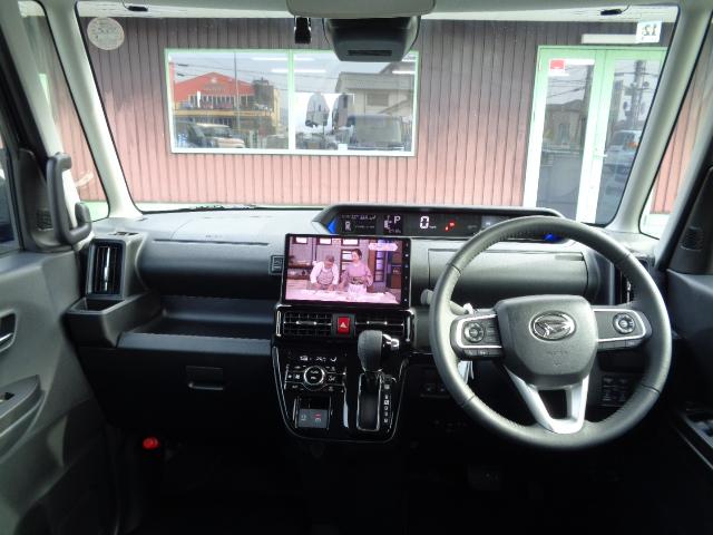 タント カスタムＲＳ　スローパー　リヤシート付４人乗り　前倒し機能付スロープ　両側電動スライドドア　純正１０インチナビＴＶ　ドラレコ　ＥＴＣ　　ターボ（17枚目）