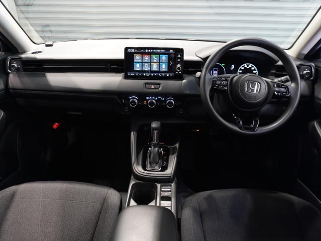 ヴェゼル ｅ：ＨＥＶＸ　ワンオーナー　禁煙車　９インチコネクテッドディスプレイナビ　フルセグ　Ｂｌｕｅｔｏｏｔｈ　ホンダセンシング　ＬＥＤヘッドライト　ＥＴＣ　前後ドライブレコーダー　前後センサー　１６インチアルミホイール（2枚目）