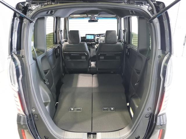 Ｎ－ＢＯＸカスタム Ｌ　ワンオーナ　禁煙車　８インチギャザーズメモリーナビ　フルセグ　ＣＤ／ＤＶＤ　ミュージックラック　ホンダセンシング　ＬＥＤヘッドライト　ＥＴＣ　リアセンサー　サイド・カーテンエアバック　１４インチＡＷ（16枚目）