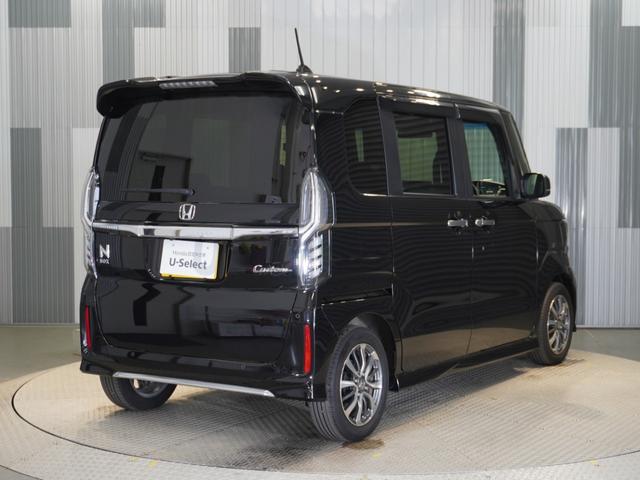 Ｎ－ＢＯＸカスタム Ｌ　ワンオーナー　禁煙車　ギャザーズメモリーナビ　フルセグ　ＣＤ／ＤＶＤ　ミュージックラック　ホンダセンシング　ＬＥＤヘッドライト　ＥＴＣ　フロントヒーターシート　リアセンサー　１４インチアルミホイール（23枚目）