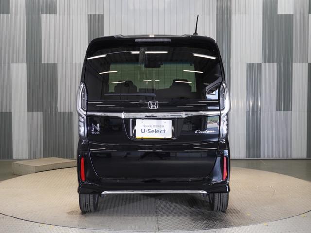 Ｎ－ＢＯＸカスタム Ｌ　ワンオーナー　禁煙車　ギャザーズメモリーナビ　フルセグ　ＣＤ／ＤＶＤ　ミュージックラック　ホンダセンシング　ＬＥＤヘッドライト　ＥＴＣ　フロントヒーターシート　リアセンサー　１４インチアルミホイール（28枚目）
