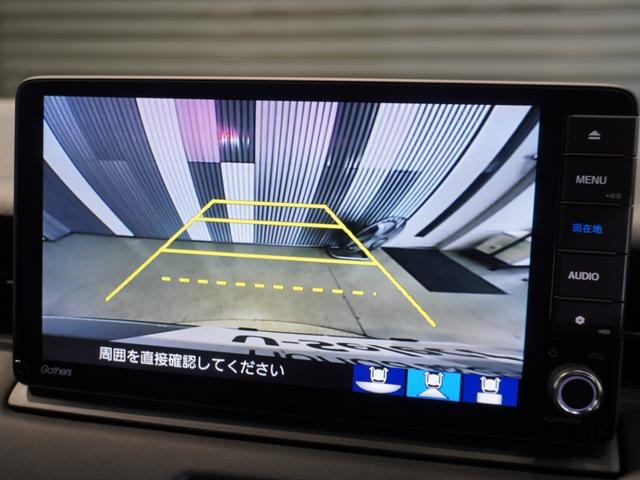 ヴェゼル ｅ：ＨＥＶＸ　当社デモカー　禁煙車　９インチギャザーズメモリーナビフルセグ　ＣＤ／ＤＶＤ　ミュージックラック　ホンダセンシング　ＬＥＤヘッドライト　ＥＴＣ　ドライブレコーダー　パドルシフト　サイドカーテンエアバック（3枚目）