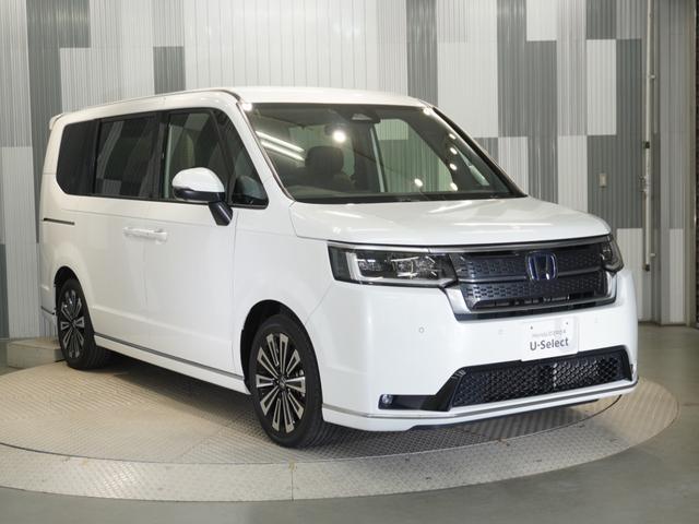 ステップワゴン ｅ：ＨＥＶスパーダプレミアムライン　ワンオーナー車　禁煙車　いまコレ＋　オーディオレス　クルーズコントロール　ホンダセンシング　ＬＥＤヘッドライト　ＥＴＣ　フロントヒーターシート　前後センサー　１７インチアルミホイール　パドルシフト（6枚目）