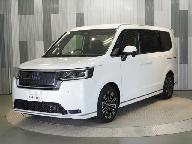 ステップワゴン ｅ：ＨＥＶスパーダプレミアムライン　ワンオーナー車　禁煙車　いまコレ＋　オーディオレス　クルーズコントロール　ホンダセンシング　ＬＥＤヘッドライト　ＥＴＣ　フロントヒーターシート　前後センサー　１７インチアルミホイール　パドルシフト（23枚目）