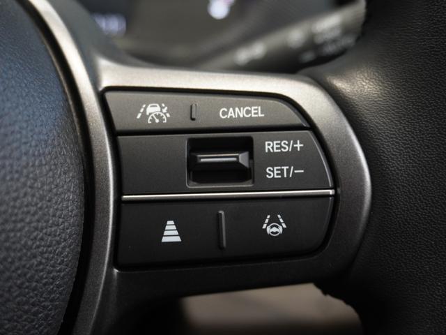 フリード ｅ：ＨＥＶエアーＥＸ　当社デモカー　禁煙車　１１．４インチギャザーズメモリーナビ　フルセグ　ＣＤ／ＤＶＤ　ミュージックラック　ホンダセンシング　ＬＥＤヘッドライト　ＥＴＣ　前後ドライブレコーダー　フロントヒーターシート（19枚目）