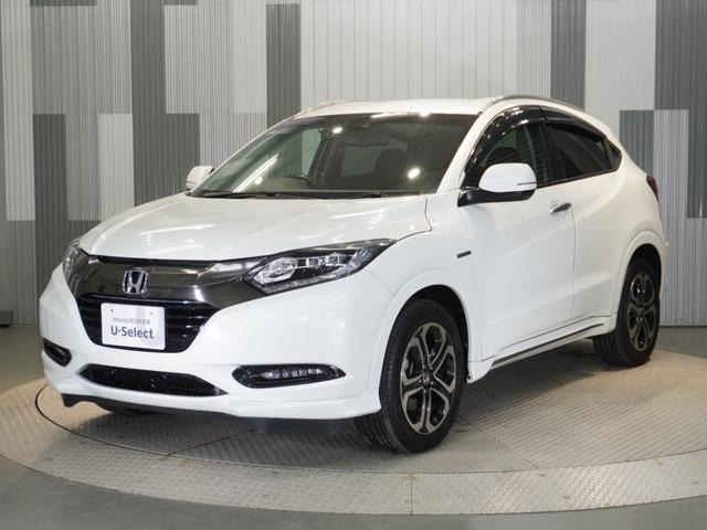 ヴェゼル ハイブリッドＺ・ホンダセンシング　ワンオーナー車　禁煙車　ギャザーズメモリーナビ　フルセグ　ＣＤ／ＤＶＤ　ミュージックラック　ホンダセンシング　ＬＥＤヘッドライト　ＥＴＣ　前後ドライブレコーダー　フロントヒーターシート　１７インチＡＷ（23枚目）