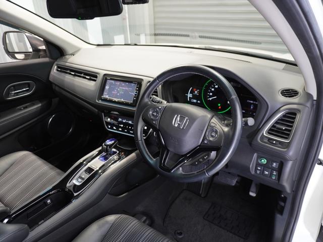 ヴェゼル ハイブリッドＺ・ホンダセンシング　ワンオーナー車　禁煙車　ギャザーズメモリーナビ　フルセグ　ＣＤ／ＤＶＤ　ミュージックラック　ホンダセンシング　ＬＥＤヘッドライト　ＥＴＣ　前後ドライブレコーダー　フロントヒーターシート　１７インチＡＷ（37枚目）