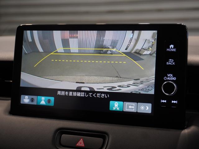 ヴェゼル ｅ：ＨＥＶＺ　ワンオーナー車　禁煙車　ホンダコネクテッドディスプレイナビ　フルセグ　Ｂｌｕｅｔｏｏｔｈ　スマホ連携　ＬＥＤヘッドライト　ＥＴＣ前後ドライブレコーダー前後センサー　１８インチアルミホイールパドルシフト（3枚目）