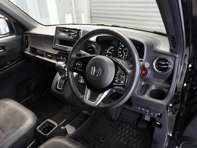 N-ONE プレミアム ワンオーナー 禁煙車 ギャザーズCDチューナー ホンダセンシング LEDヘッドライト フォグランプ フロントヒーターシート サイド・カーテンエアバック クルーズコントロール 本革巻きステアリング(37枚目)
