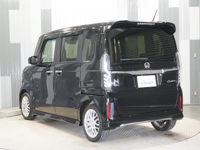 Ｎ－ＢＯＸカスタム Ｌターボ　ワンオーナー車　禁煙車　ギャザーズメモリーナビ　フルセグ　ＣＤ／ＤＶＤ　ミュージックラック　ホンダセンシング　ＬＥＤヘッドライト　ＥＴＣ　パドルシフト　リアセンサー　１５インチアルミホイール（8枚目）