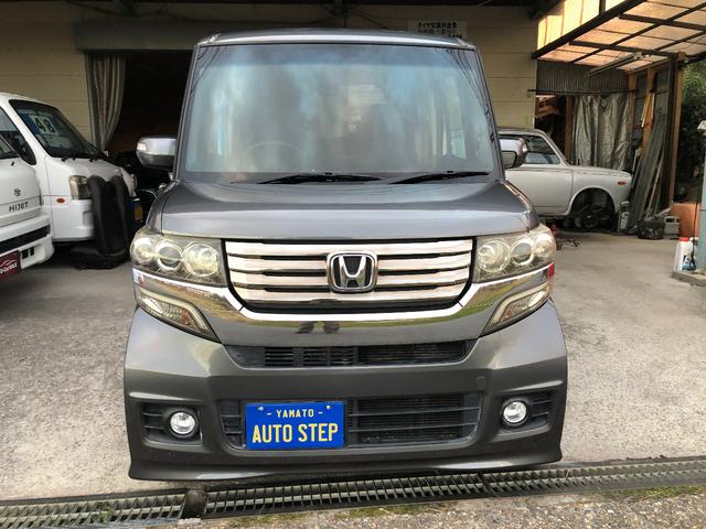 Ｎ－ＢＯＸカスタム Ｇ　検査２年付き／プッシュスタート／アイドリングストップ／スマートキー／ＨＩＤ／両側スライドドア／ウィンカーミラー／ＣＤ・ＵＳＢ・ＡＵＸ／プライバシーガラス（2枚目）