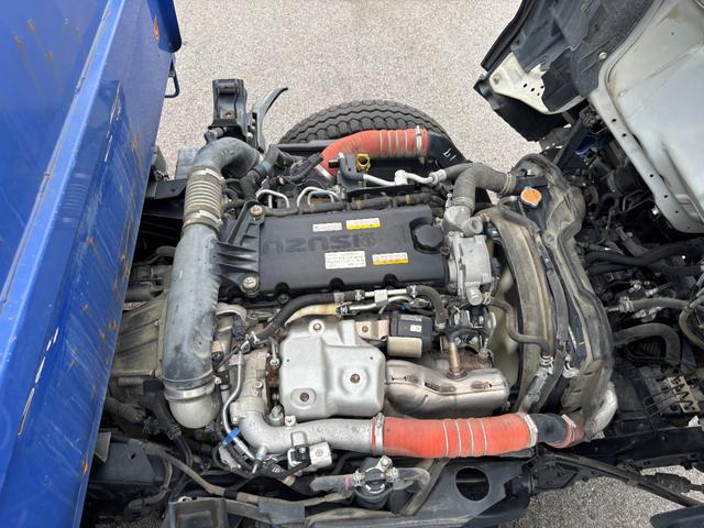 エルフトラック ダンプ 強化ダンプ 積載3t 新明和製 6速MT 鳥居補強 コボレーン ダム加工 助手席側電動格納ミラー スタートアシスト キーレス 中間ピン ETC(71枚目)