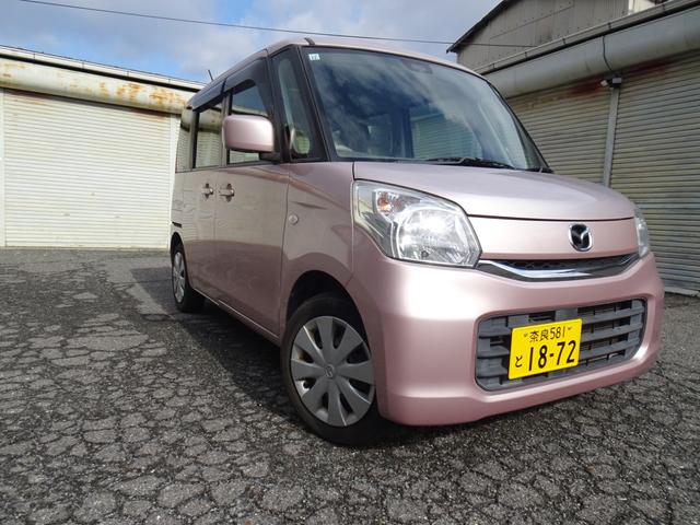 フレアワゴン ＸＳ　レ－ザ－ブレ－キ　オ－トエアコン　電動格納ミラー　リヤスライドドア　サンシェ－ド　パナソニックナビ　スマ－トキ－　プッシュスタートリヤカメラ（2枚目）