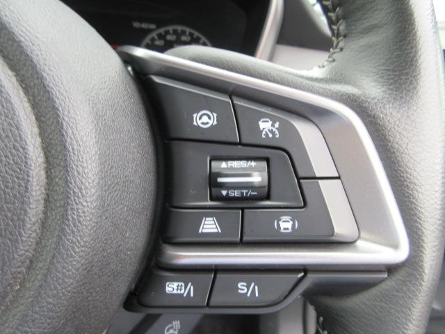 アイサイトＸ　テクノロジー搭載！渋滞時ハンズオフアシストやアクティブレーンチェンジアシスト，ドライバー異常時対応システム等高度運転支援システムを備えています