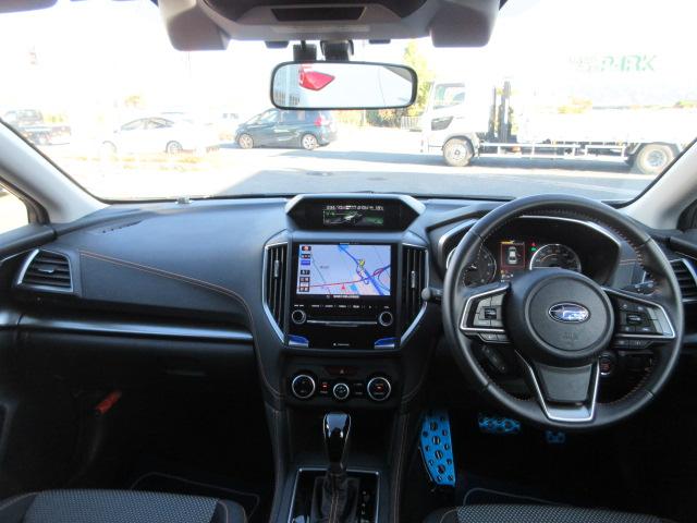 ＸＶ ２．０ｉ－Ｓ　アイサイト　ＳＤ地デジナビ　ドラレコ　ＥＴＣ　バックカメラ　サイドカメラ　ヒルホールド　ＳＲＨ　ＶＤＣ　Ｘ－ＭＯＤＥ　パドルシフト　オートライト　マルチファンクションディスプレイ　ＬＥＤヘッドライト　フォグランプ　電動パーキングブレーキ（6枚目）