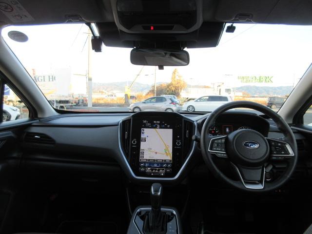 クロストレック Touring アイサイト 地デジナビ ドラレコ ETC バックカメラ サイドカメラ フロントカメラ リヤビークルディデクション 電動パーキングブレーキ オートビークルホールド USB電源 LEDヘッドランプ フォグランプ STARLINK(6枚目)
