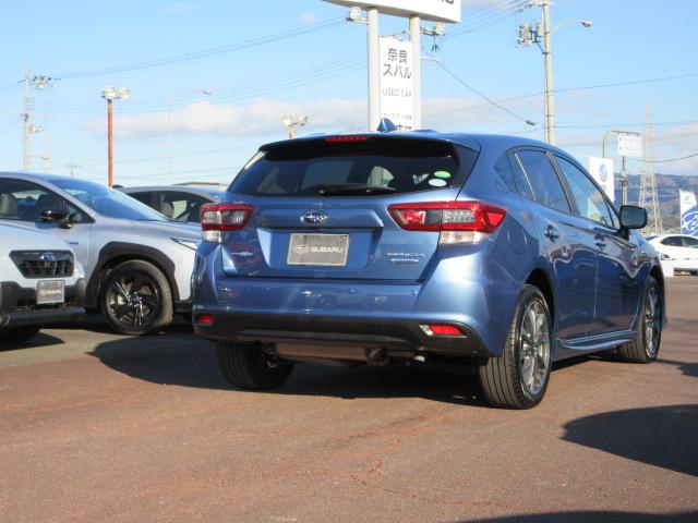 インプレッサスポーツ ２．０ｅ－Ｌ　ＥｙｅＳｉｇｈｔ　地デジナビ　ドラレコ　ＥＴＣ　バックカメラ　サイドカメラ　フロントカメラ　運転席シートメモリ　ＡＶＨ　ＶＤＣ　マルチファンクションディスプレイ　　電動格納ドアミラー　　ＵＳＢ電源　電動パーキングブレーキ　パドルシフト（2枚目）