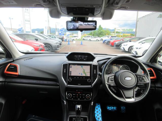 フォレスター スポーツ　ＳＤ地デジナビ　ドラレコ　バックカメラ　サイドカメラ　フロントカメラ　ＥＴＣ　パワーリヤゲート　ＡＶＨ　ＶＤＣ　Ｘ－ＭＯＤＥ　ＬＥＤヘッドライト　フォグランプ　リヤビークルディデクション　ドライバーズモニタリングシステム　オートライト（2枚目）