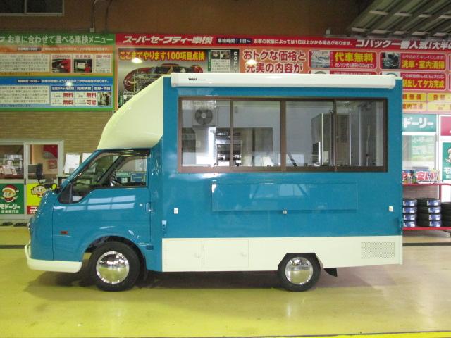 バネットトラック 移動販売車アーリー全国保健所対応ソフトクリームカフェ仕様（6枚目）