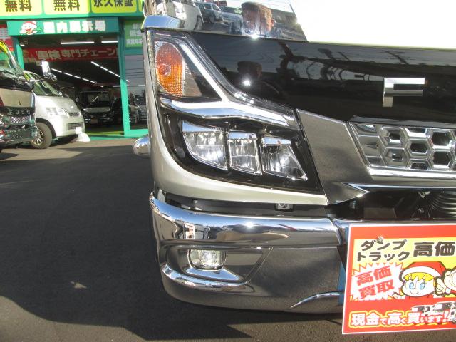 キャンター Ｗキャブ全低床平ボディ２トン　純正メッキＶＥＲ　新規格対応車　１５０馬力　６人乗り　Ｗエアコン　リヤヒーター　ＥＺＧＯ　左右ヒーター電格リモコンミラー　スマートキー　ＬＥＤオートヘッドランプ＆フォグランプ　透明シートカバー　マット　ドアバイザ＆エッジモール（37枚目）