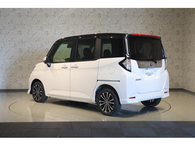 ルーミー カスタムＧ－Ｔ　全周囲カメラ　ＴＶ　両側電動スライドドア　クリアランスソナー　オートクルーズコントロール　衝突被害軽減システム　アルミホイール　ＬＥＤヘッドランプ　スマートキー　アイドリングストップ　シートヒーター（17枚目）