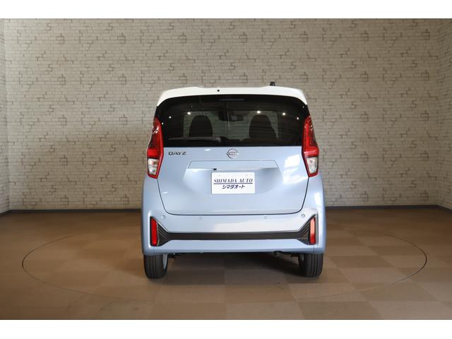 デイズ X 全周囲カメラ クリアランスソナー 衝突被害軽減システム スマートキー アイドリングストップ ベンチシート CVT 盗難防止システム ABS ESC USB Bluetooth アルミホイール(16枚目)