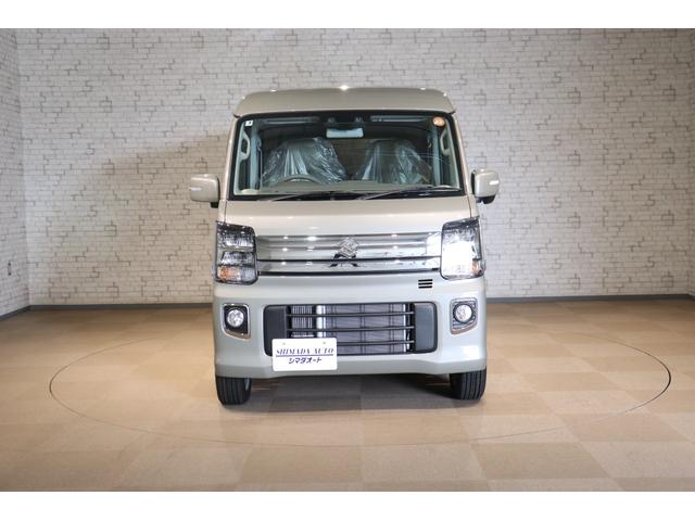 エブリイワゴン PZターボスペシャル 両側電動スライドドア クリアランスソナー レーンアシスト 衝突被害軽減システム LEDヘッドランプ スマートキー アイドリングストップ シートヒーター ベンチシート CVT 盗難防止システム ABS(12枚目)