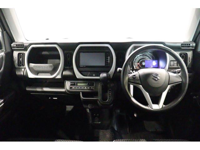 ハスラー ハイブリッドＧ　ＥＴＣ　バックカメラ　ナビ　ＴＶ　クリアランスソナー　レーンアシスト　衝突被害軽減システム　スマートキー　アイドリングストップ　シートヒーター　ＣＶＴ　盗難防止システム　ＡＢＳ　ＥＳＣ　ＣＤ　ＵＳＢ（2枚目）