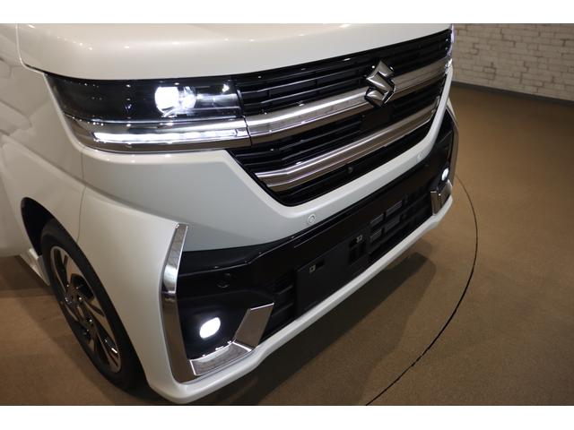 スペーシアカスタム ハイブリッドXS 全方位モニター付きナビ 両側電動スライドドア TV クリアランスソナー クルーズコントロール 衝突被害軽減システム LEDヘッドランプ スマートキー アイドリングストップ 電動格納ミラー(27枚目)