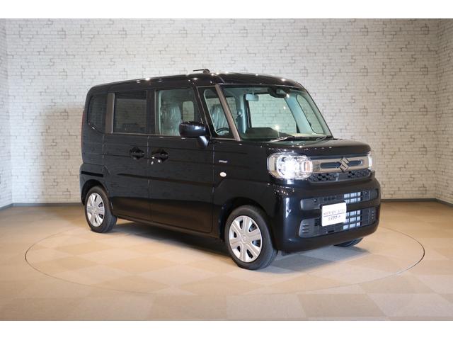 スペーシア ハイブリッドG 両側スライドドア クリアランスソナー レーンアシスト 衝突被害軽減システム LEDヘッドランプ スマートキー アイドリングストップ 電動格納ミラー ベンチシート CVT 盗難防止システム ABS(11枚目)