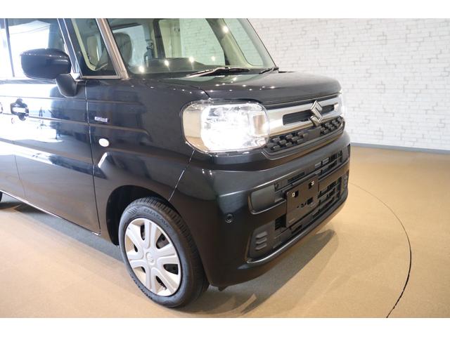 スペーシア ハイブリッドG 両側スライドドア クリアランスソナー レーンアシスト 衝突被害軽減システム LEDヘッドランプ スマートキー アイドリングストップ 電動格納ミラー ベンチシート CVT 盗難防止システム ABS(22枚目)