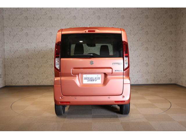 スペーシア ハイブリッドX 両側電動スライドドア クリアランスソナー レーンアシスト 衝突被害軽減システム LEDヘッドランプ スマートキー アイドリングストップ シートヒーター ベンチシート CVT 盗難防止システム ABS(14枚目)