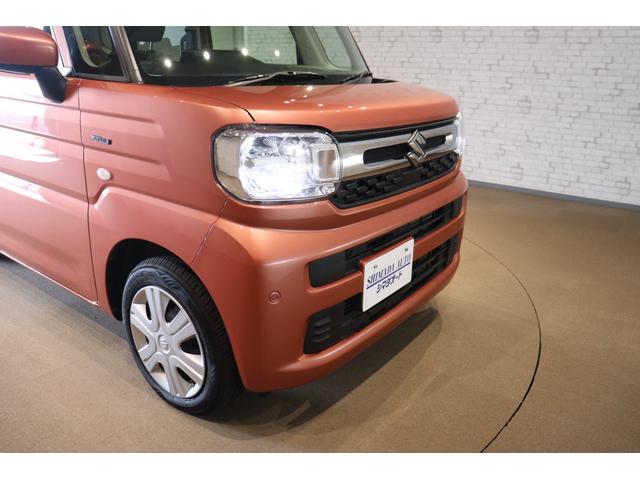 スペーシア ハイブリッドX 両側電動スライドドア クリアランスソナー レーンアシスト 衝突被害軽減システム LEDヘッドランプ スマートキー アイドリングストップ シートヒーター ベンチシート CVT 盗難防止システム ABS(19枚目)