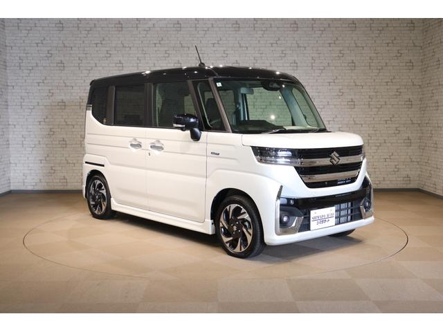 スペーシアカスタム ハイブリッドXS 全方位モニター付きナビ 両側電動スライドドア ナビ TV クリアランスソナー クルーズコントロール レーンアシスト 衝突被害軽減システム LEDヘッドランプ スマートキー アイドリングストップ(15枚目)