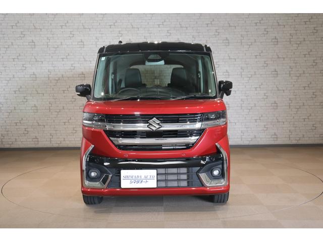 スペーシアカスタム ハイブリッドXSターボ 両側電動スライドドア クリアランスソナー クルーズコントロール レーンアシスト 衝突被害軽減システム オートライト LEDヘッドランプ スマートキー アイドリングストップ 電動格納ミラー(16枚目)