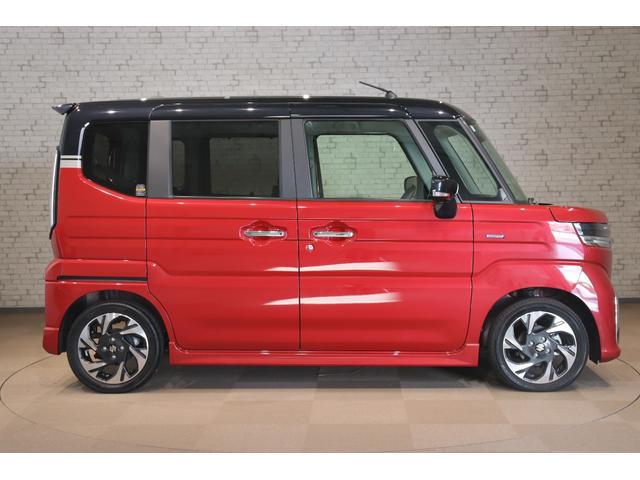 スペーシアカスタム ハイブリッドXSターボ 両側電動スライドドア クリアランスソナー クルーズコントロール レーンアシスト 衝突被害軽減システム オートライト LEDヘッドランプ スマートキー アイドリングストップ 電動格納ミラー(18枚目)