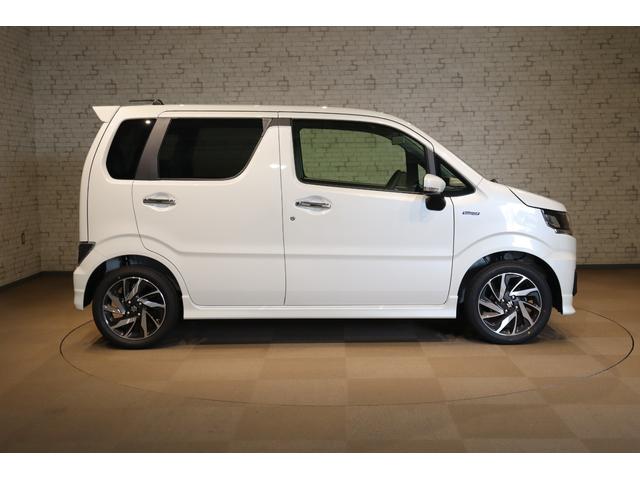 ワゴンＲカスタムＺ ハイブリッドＺＸ　クリアランスソナー　オートクルーズコントロール　レーンアシスト　衝突被害軽減システム　ＬＥＤヘッドランプ　スマートキー　アイドリングストップ　ベンチシート　ＣＶＴ　盗難防止システム　ＡＢＳ　ＥＳＣ（14枚目）